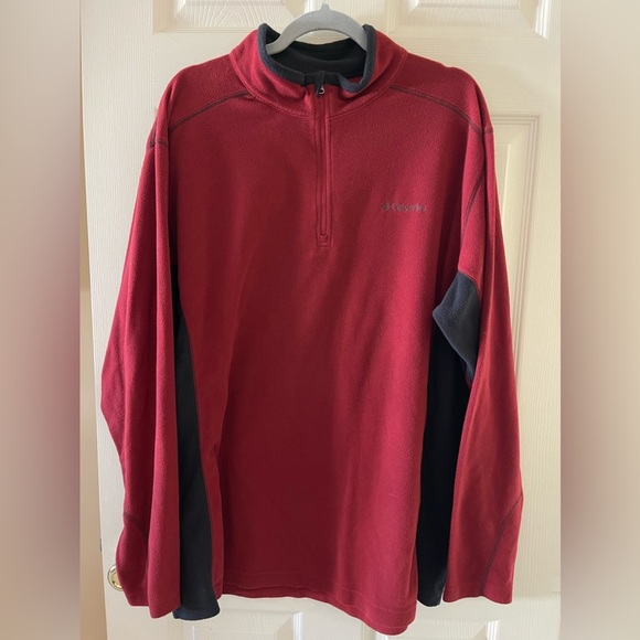Columbia Other - Columbia fleece 1/4 zip • Mens XXL